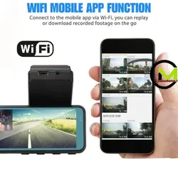 دوربین ثبت وقایع خودرو مدل A1 (دو دوربین wifi دار)
