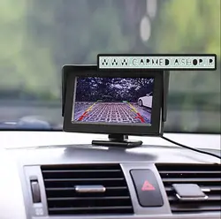 مانیتور رو داشبردی به همراه دوربین و سنسور دنده عقب