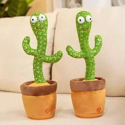 اسباب بازی عروسک کاکتوس موزیکال سخنگو شارژی