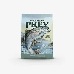 غذای خشک سگ بالغ Prey Trout Formula برند Taste Of The Wild