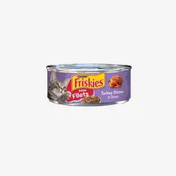 کنسرو گربه با طعم بوقلمون و پنیر Friskies فریسکیز  ۱۵۰ گرم