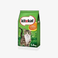 غذای خشک گربه بالغ kitekat کیت کت 1.4 کیلویی