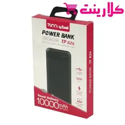 پاور بانک تسکو TP826 سفید و مشکی