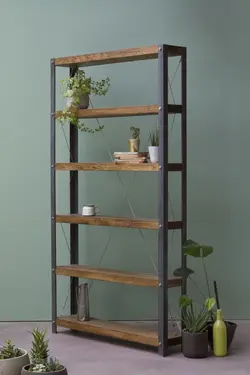 دیوایدر دکوراتیو چوب و فلز کد 8627 - فروشگاه اینترنتی صنایع چوبی چیرشاپ | فروشگاه میز و صندلی چیرشاپ