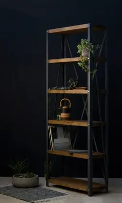 دیوایدر دکوراتیو چوب و فلز کد 8634 - فروشگاه اینترنتی صنایع چوبی چیرشاپ | فروشگاه میز و صندلی چیرشاپ