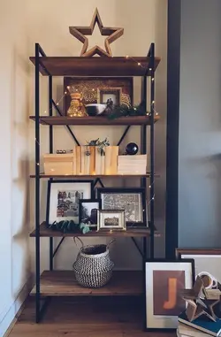 دیوایدر دکوراتیو چوب و فلز کد 8637 - فروشگاه اینترنتی صنایع چوبی چیرشاپ | فروشگاه میز و صندلی چیرشاپ