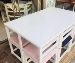 میز و صندلی غذا خوری کمجا 6 نفره درجه یک کد 8762