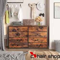 دراور چوب و فلز کد 9731 - فروشگاه اینترنتی صنایع چوبی چیرشاپ | فروشگاه میز و صندلی چیرشاپ