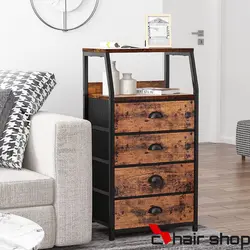 دراور طرح چدید چوب و فلز کد 9913 - فروشگاه اینترنتی صنایع چوبی چیرشاپ | فروشگاه میز و صندلی چیرشاپ