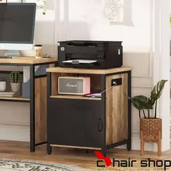میز کامپیوتر و تحریر چوب و فلز کد 10009 - فروشگاه اینترنتی صنایع چوبی چیرشاپ | فروشگاه میز و صندلی چیرشاپ