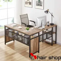 میز کامپیوتر و تحریر چوب و فلز کد 10010 - فروشگاه اینترنتی صنایع چوبی چیرشاپ | فروشگاه میز و صندلی چیرشاپ