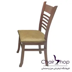 تک صندلی ناهارخوری مدل لهستانی با پارچه ایرانی