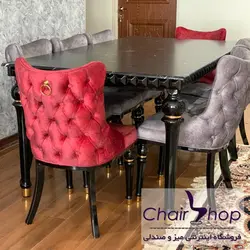 صندلی ناهارخوری چوب راش کد 5406