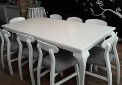 میز و صندلی ناهار خوری 8 نفره خرچنگی