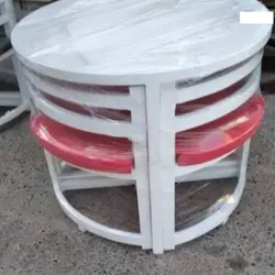 میز و صندلی کمجا با چوب 4 نفره  کد 7549  درجه یک