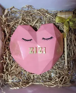 باکس قلب سورپرایز صورتی