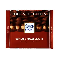 شکلات تخته ای تلخ فندقی ریتر اسپرت