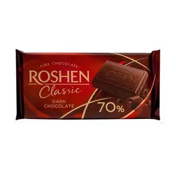 شکلات تلخ روشن 70%مدل کلاسیک