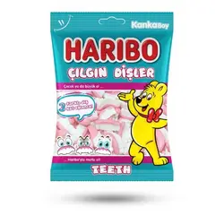 پاستیل هاریبو مدل دندان 80 گرمی