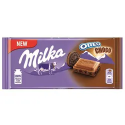 شکلات میلکا با طعم oreo شکلاتی