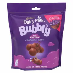 شکلات بار مینی شیری بابلی کدبری 108 گرمی