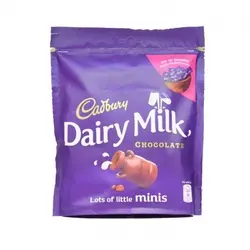 شکلات بار مینی شیری دیری میلک کدبری 120 گرمی
