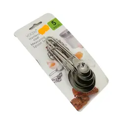 پیمانه قاشقی استیل ایرانی - لوازم قنادی شکلات