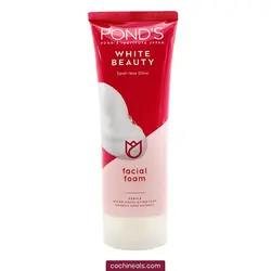 فوم شستشو صورت پوندز مدل POND’S White Beauty |حجم 100 میل