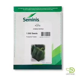 بذر فلفل دلمه پلاتو سمینیس - مزرعه دانش - فروش آنلاین بذر،سم، کود و ابزارآلات