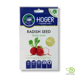 بذر تربچه هوگر - مزرعه دانش - فروش آنلاین بذر،سم، کود و ابزارآلات