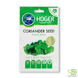 بذر گشنیز هوگر - مزرعه دانش - فروش آنلاین بذر،سم، کود و ابزارآلات