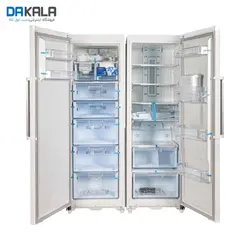یخچال و فریزر دوقلو بنس مدل D5I سیلور
