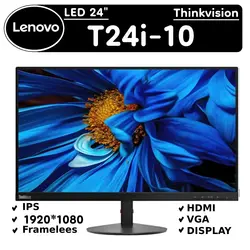 مانیتور استوک 24 اینچ لنوو مدل ThinkVision T24i