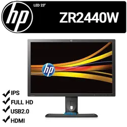 مانیتور دست دوم ips hp مدل zr2440w - led قیمت فروش مانیتور دست دوم استوک