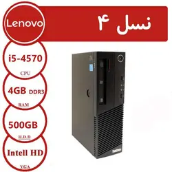 قیمت خرید کیس دست دوم استوک Lenovo ThinkCentre نسل چهار با پردازنده I5