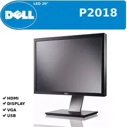 قیمت فروش مانیتور ال سی دی دست دوم استوک 20 اینچ DELL| مانیتور دست دوم