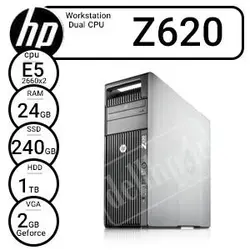 قیمت فروش ورک استیشن قدرتمند گرافیکی دست دوم استوک Z620 مخصوص رندرهای سنگین گرافیکی