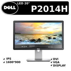 قیمت فروش مانیتور دست دوم استوک dell ال ای دی 20  اینچی
