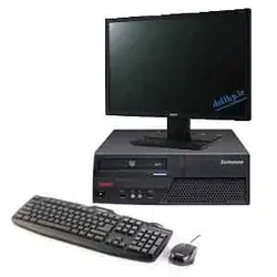 کامپیوتر کامل دست دوم استوک lenovo m58 +lcd 19+keyboard&mouse GREEN - فروشگاه دل اچ پی
