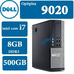 کیس دست دوم استوک Dell 9020 پردازنده i7 نسل چهار-8GB DDR3 - 500GB hard - فروشگاه دل اچ پی