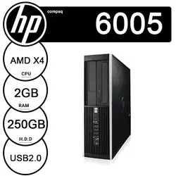 قیمت فروش کیس دست دوم استوک HP 6005 مدل HP Compaq دوهسته ای(x2.4.250)