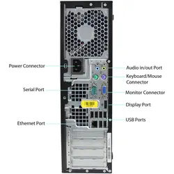 قیمت فروش کیس دست دوم استوک HP 6005 مدل HP Compaq دوهسته ای(x2.4.250)