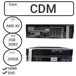قیمت فروش مینی کیس دست دوم استوک مینی کیس دست دوم استوک CDM با قابلیت نصب در کیس معمولیx2/2/250