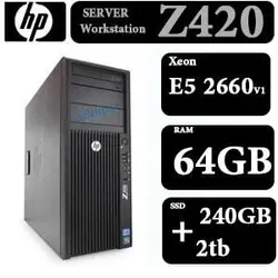 سرور دست دوم Hp Workstation Z420 - فروشگاه دل اچ پی