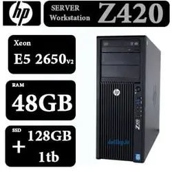 قیمت فروش سرور دست دوم HP Workstation Z420 - E5 2650 v2