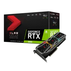 کارت گرافیک پی ان وای GeForce RTX 3090 XLR8 ظرفیت 24 گیگابایت