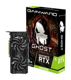 کارت گرافیک گیمینگ گینوارد GeForce RTX 2060 SUPER Ghost سری LHR ظرفیت 8 گیگابایت