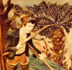 ساعت دیواری بسیار قدیمی