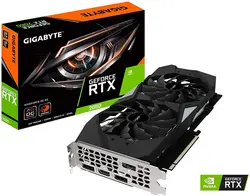 کارت گرافیک گیگابایت GeForce RTX 2060  ظرفیت 6 گیگابایت