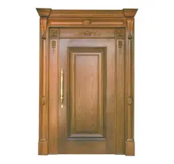 درب تمام چوب ضد سرقت ویلایی کد 3107